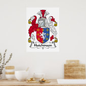 Hutchinson Family Crest Poster (Keuken)