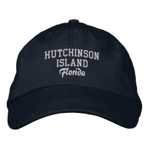Hutchinson Island Florida geborduurde honkbalhoed Pet