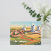 Hutchinson Kansas Briefkaart (Staand voorkant)