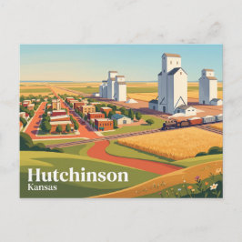 Hutchinson Kansas Briefkaart