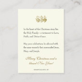 Hutchinson Kerstgebed Informatiekaartje (Achterkant)