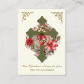 Hutchinson Kerstgebed Informatiekaartje (Voorkant)