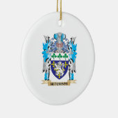 Hutchison Coat of Arms - Familie Crest Keramisch Ornament (Rechts)