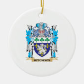 Hutchison Coat of Arms - Familie Crest Keramisch Ornament (Voorkant)