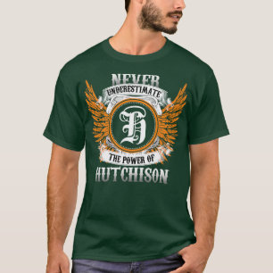 Hutchison Name Shirt onderschat nooit de kracht