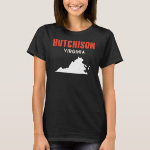 Hutchison Virginia USA State America Travel Virgin T-shirt
