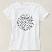 Hutomanizu - Ryutai Script Dragon letter T-shirt (Design voorkant)