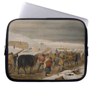 Huts and Warm Clothing for the Army, bord uit 'T Laptop Sleeve