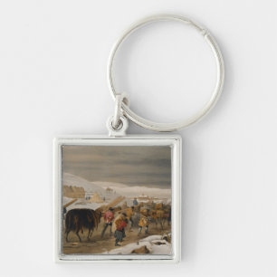 Huts and Warm Clothing for the Army, bord uit 'T Sleutelhanger