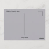 Huts in het Briefkaart van Niamey Niger (Achterkant)