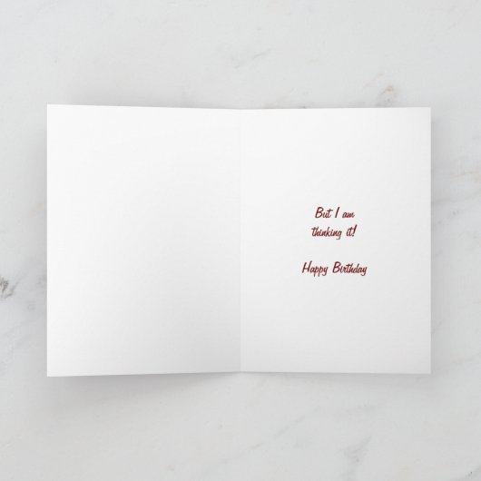 Huttige vaders verjaardag kaart (Binnen)