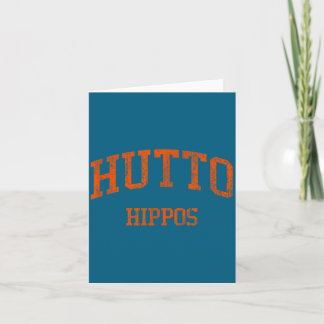 Hutto middelbare school hs hutto tx vintage sport  kaart