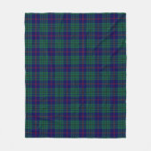 Hutton Plaid Fleece Deken (Voorkant)