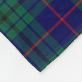 Hutton Plaid Fleece Deken (Hoek)