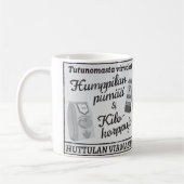Huttulan piimää - sananmuunnos huumorimuki koffiemok (Links)