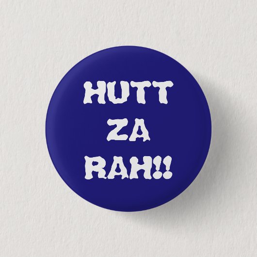 HUTTZARAH RONDE BUTTON 3,2 CM (Voorkant)