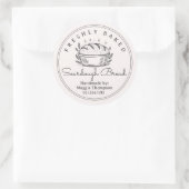 Hutzuurdesem Ronde Sticker (Tas)