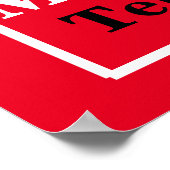 HUUR DOOR EIGENAAR MAAK AANBIEDING Instant Downloa Poster (Hoek)