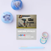 huur een HANDYMAN SPECIALIST DIY helper man Flyer (Enkel)