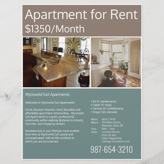 Huur Flyer (Voorkant)