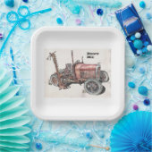 Huur me papieren bordje (Feest)