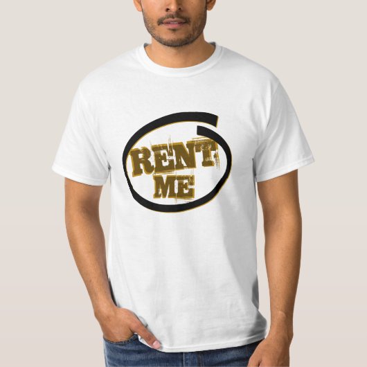 Huur me t-shirt (Voorkant)
