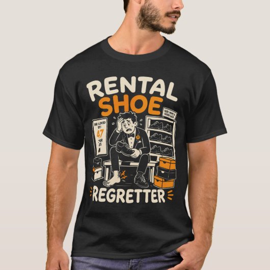 Huur schoen t-shirt (Voorkant)