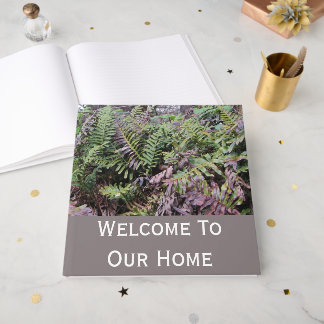 Huur van vakantiehuisje varens natuur gast welkom gastenboek