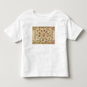 Huur: vierkante borduurplaat waarop Punjabi dan te Kinder Shirts