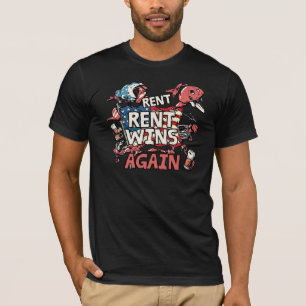 Huur wint weer Grappige Huur Humor Grafisch T-shirt