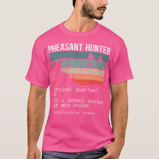 Huurder Definitie fazant Hunting Bird H T-shirt