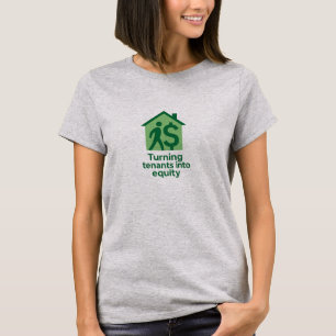 Huurders omzetten in aandelenpremie t-shirt
