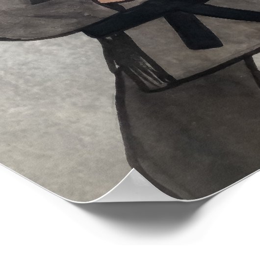 huurders van krijgskunst - met dank poster (Hoek)