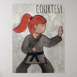 huurders van krijgskunst - met dank poster