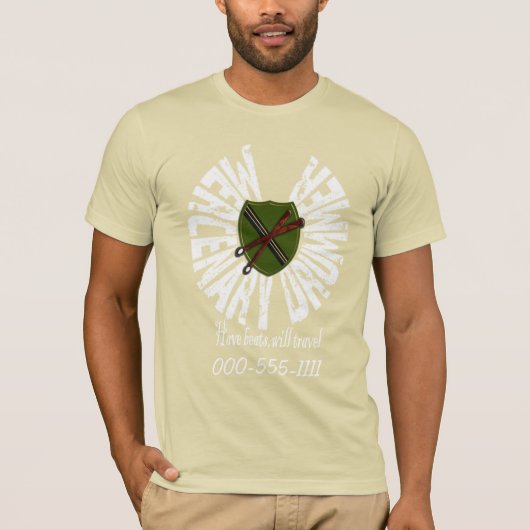 huurdrummer t-shirt (Voorkant)