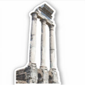 Huursteenkolommen Sticker (Voorkant)