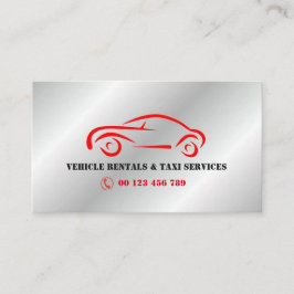 Huurvoertuigen & Taxidiensten Visitekaartje