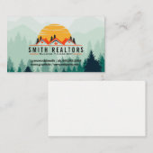 Huurwoningen | Hutten | Bossen Visitekaartje (Voorkant / Achterkant)