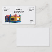 huurwoningen, NAMECOMPANY, titlecontact ... Visitekaartje (Voorkant / Achterkant)