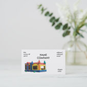 huurwoningen, NAMECOMPANY, titlecontact ... Visitekaartje (Staand voorkant)