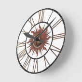 Huurzame tijd met wandklok (Hoek)