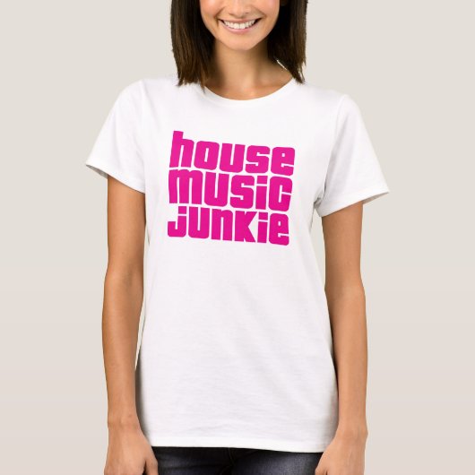 HUUSE MUSIC T-SHIRT (Voorkant)