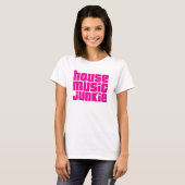 HUUSE MUSIC T-SHIRT (Voorkant volledig)