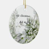 huwelijk 2 keramisch ornament (Rechts)