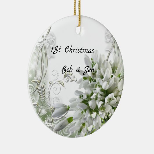 huwelijk 2 keramisch ornament (Rechts)