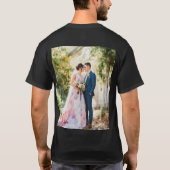Huwelijk Afbeeldingen T-shirt (Achterkant)