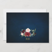 Huwelijk afgezegd uitgesteld plannen gewijzigd ber kaart (Achterkant)