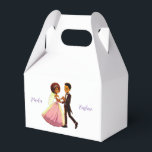 huwelijk bedankdoosjes<br><div class="desc">Trouwgunstdoos in de stijl van cartooneske illustraties,  je kan je eigen foto of zelfs een foto invoegen. De namen van de bruid en bruidegom zijn slechts fictief,  voeg je eigen namen toe. Aanpasbaar aan verschillende oppervlakken en een leuke herinnering aan het aankomende huwelijk.</div>