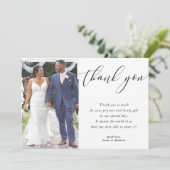 HUWELIJK BEDANKT voor Sonia & Michael (Staand voorkant)