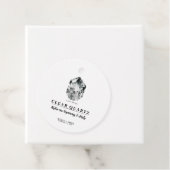 Huwelijk Beginningen en Helderheid van Kristalheld Bedankjes Labels (In situ)